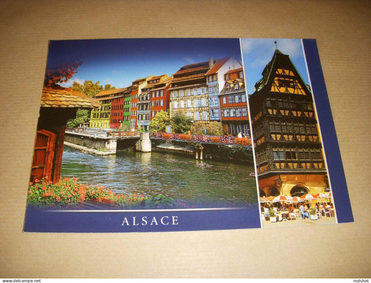 CP CARTE POSTALE Gd FORMAT La FRANCE L'ALSACE - ECRITE - Alsace