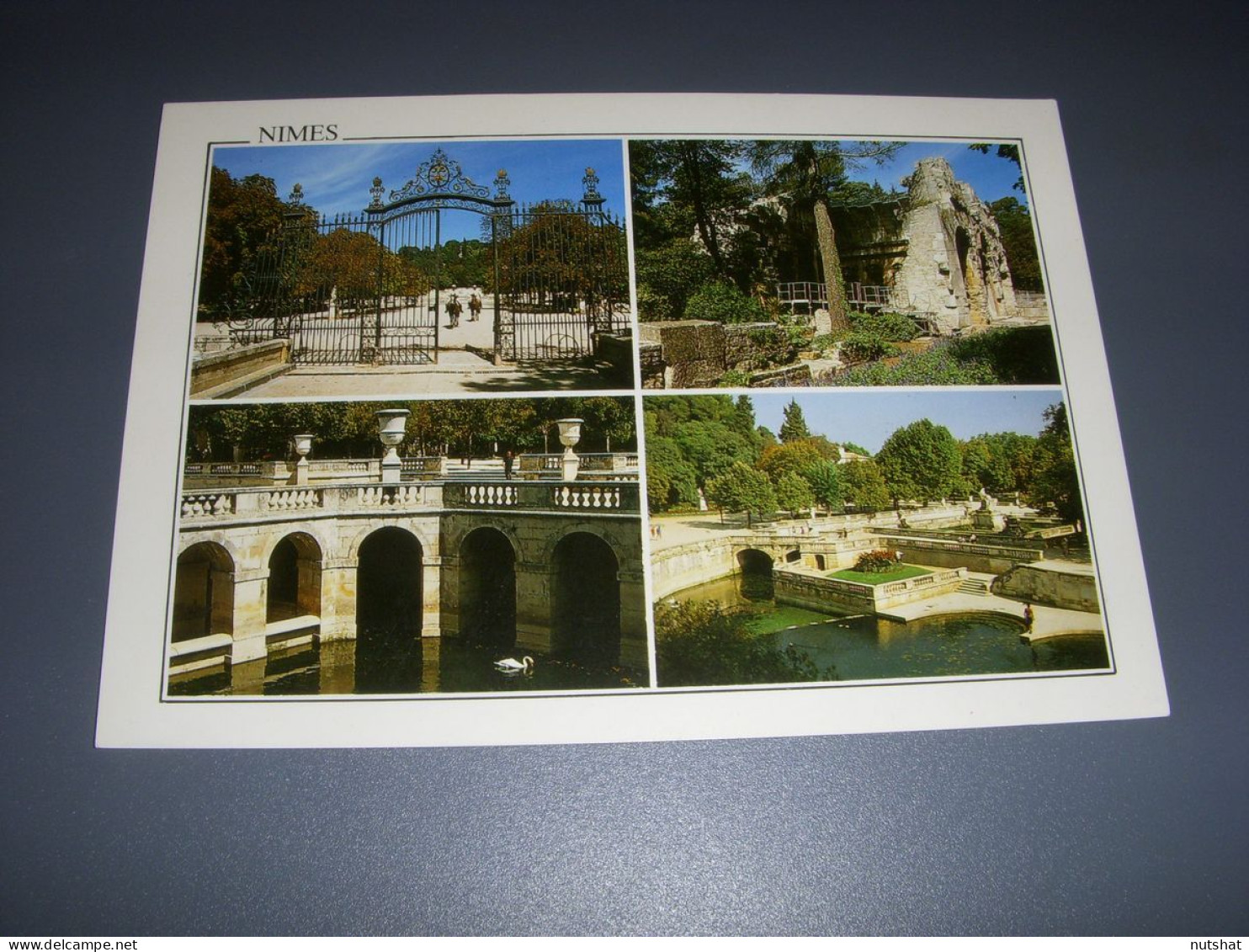 CP CARTE POSTALE GARD NIMES JARDINS De La FONTAINE Et TEMPLE De DIANE - Vierge - Nîmes