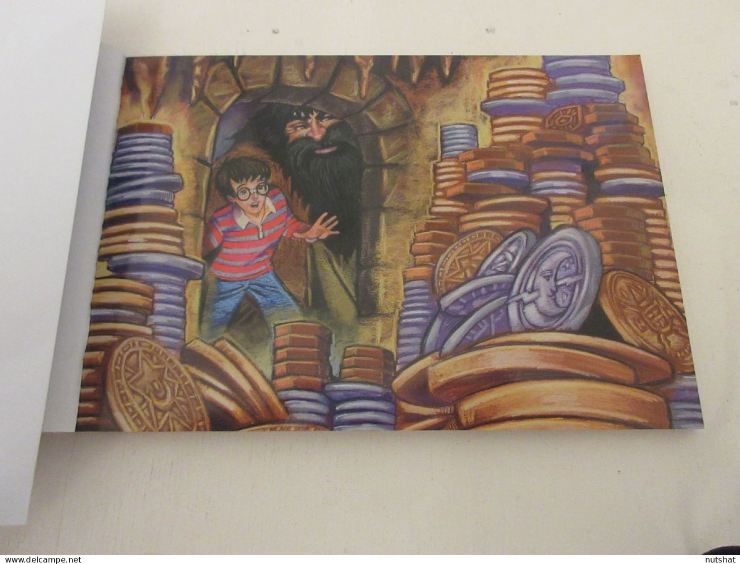 CP CARTE POSTALE CINEMA Harry POTTER DESSIN 04 MANGO JEUNESSE 2001 - Vierge - Andere & Zonder Classificatie