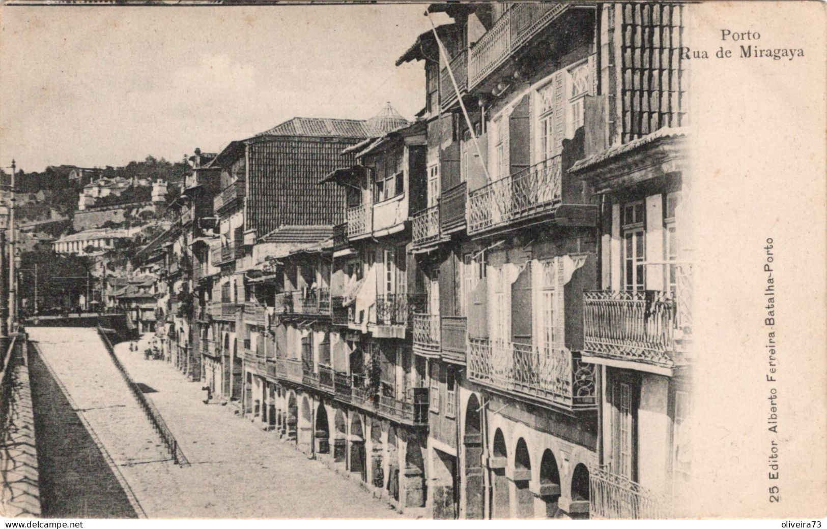 PORTO - Rua De Miragaya - (Editor Alberto Ferreira) - PORTUGAL - Porto