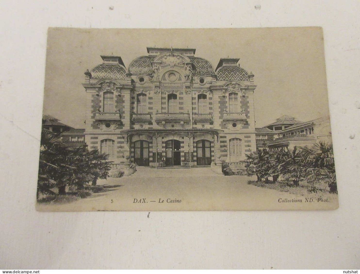 CP CARTE POSTALE LANDES DAX Le CASINO - Ecrite En 1904                          - Dax