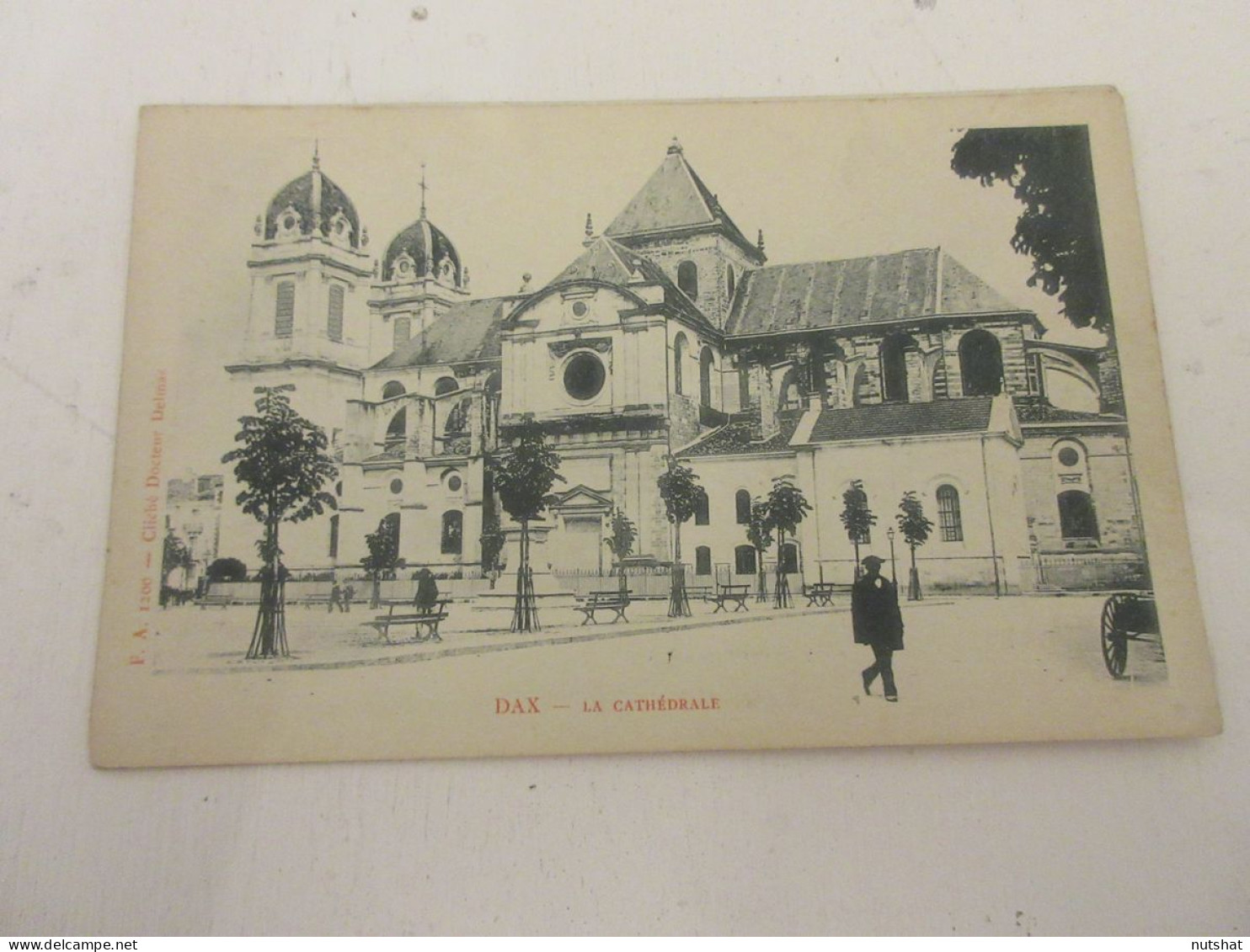 CP CARTE POSTALE LANDES DAX La CATHEDRALE - Ecrite                              - Dax