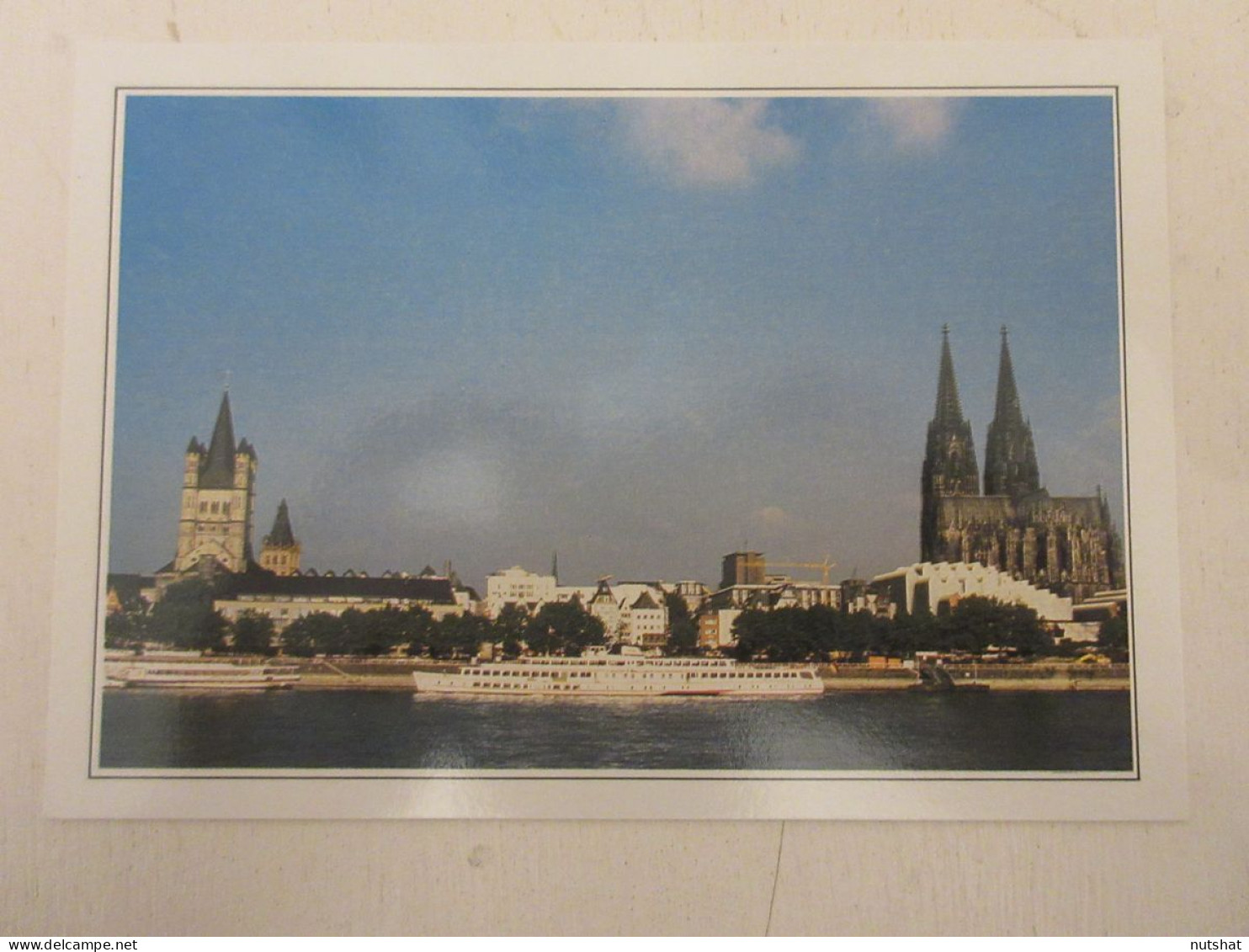 CP CARTE 03-E10 ALLEMAGNE COLOGNE La CATHEDRALE SAINT PIERRE Et QUAIS Du RHIN - Koeln