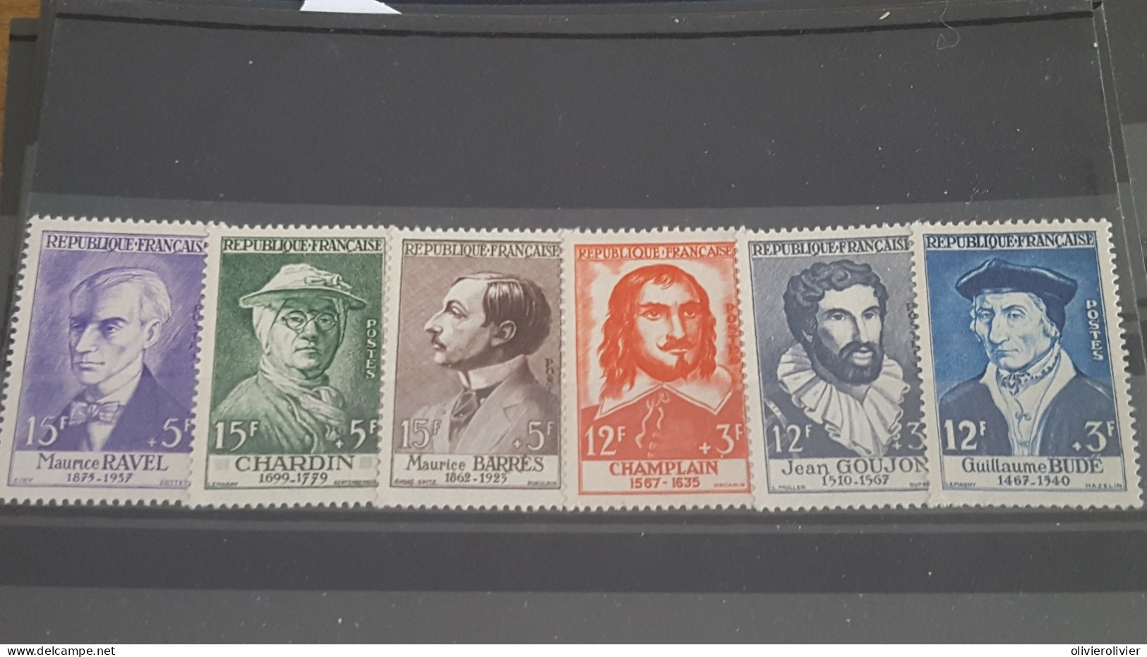 REF A3872 FRANCE NEUF** N°1066/71 - Unused Stamps