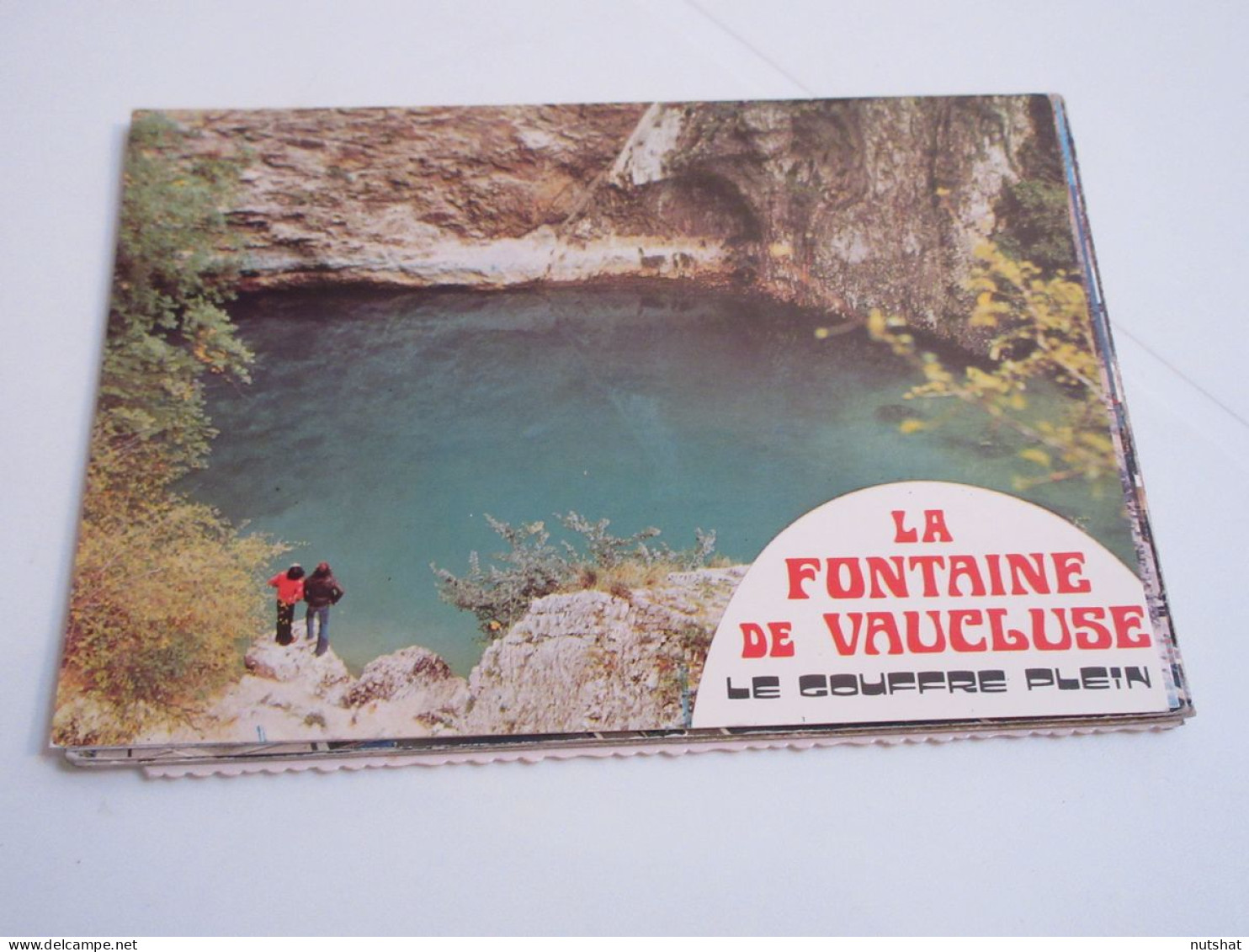 CP CARTE POSTALE VAUCLUSE La FONTAINE De VAUCLUSE Le GOUFFRE PLEIN - Vierge - Other & Unclassified