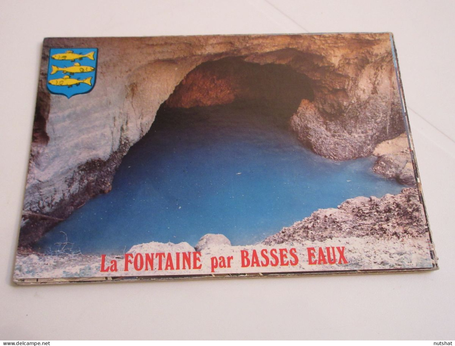 CP CARTE POSTALE VAUCLUSE La FONTAINE De VAUCLUSE Par BASSES EAUX - Vierge - Autres & Non Classés