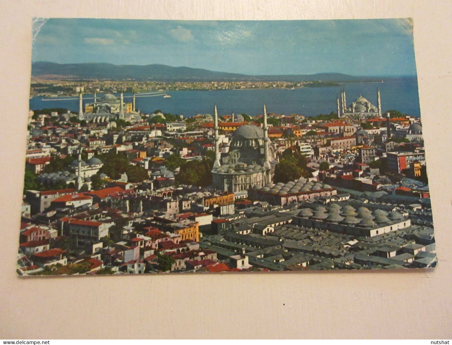 CP CARTE POSTALE TURQUIE ISTANBUL La CITE Et Ses MOSQUEES - Ecrite               - Turkije