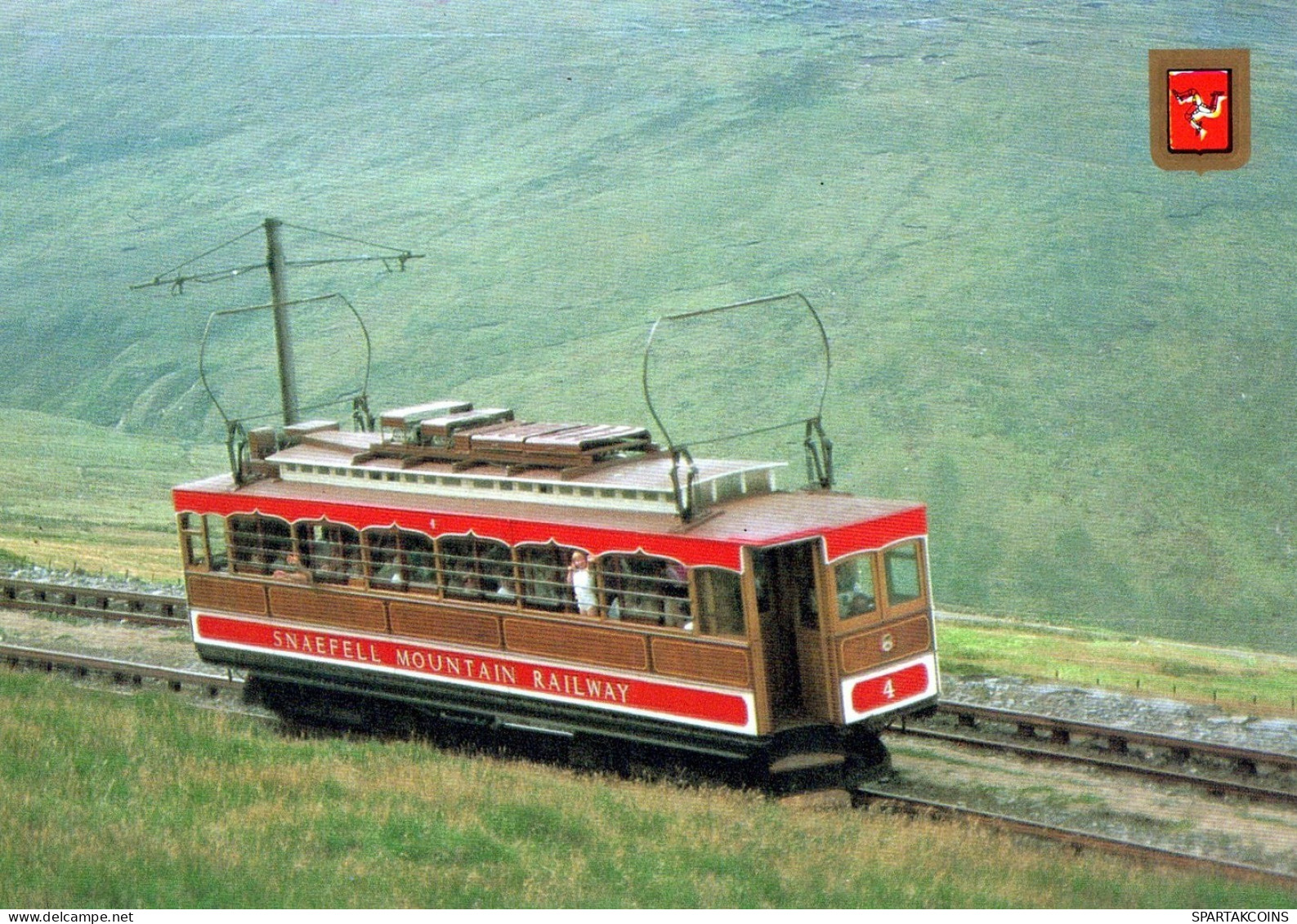 TRAIN RAILWAY Transport Vintage Postcard CPSM #PAA946.GB - Trains