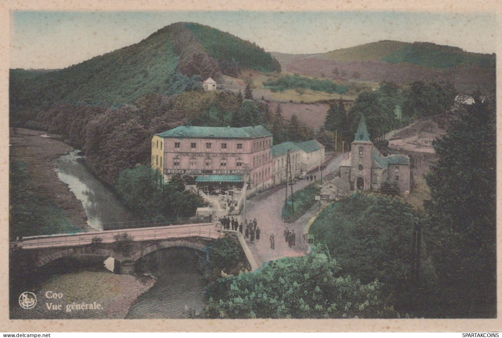 BELGIQUE CASCADE DE COO Province De Liège Carte Postale CPA Unposted #PAD020.FR - Stavelot