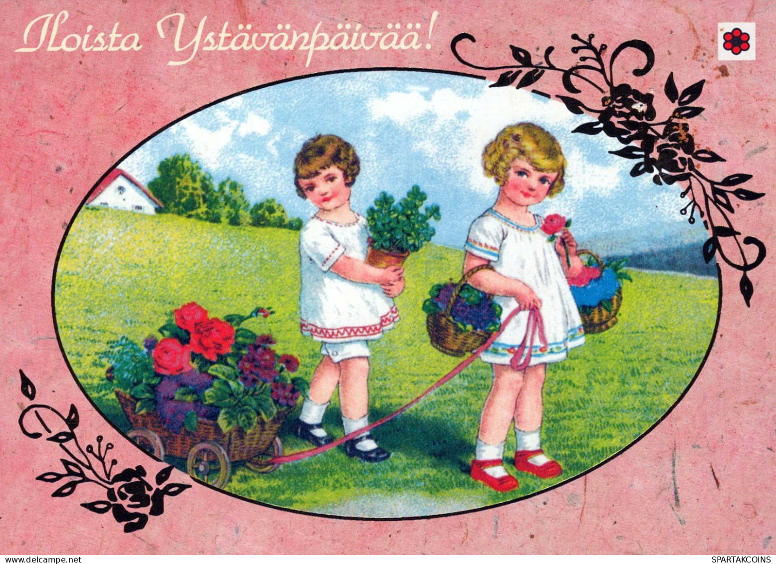 BAMBINO BAMBINO Scena S Paesaggios Vintage Cartolina CPSM #PBU362.IT - Scenes & Landscapes