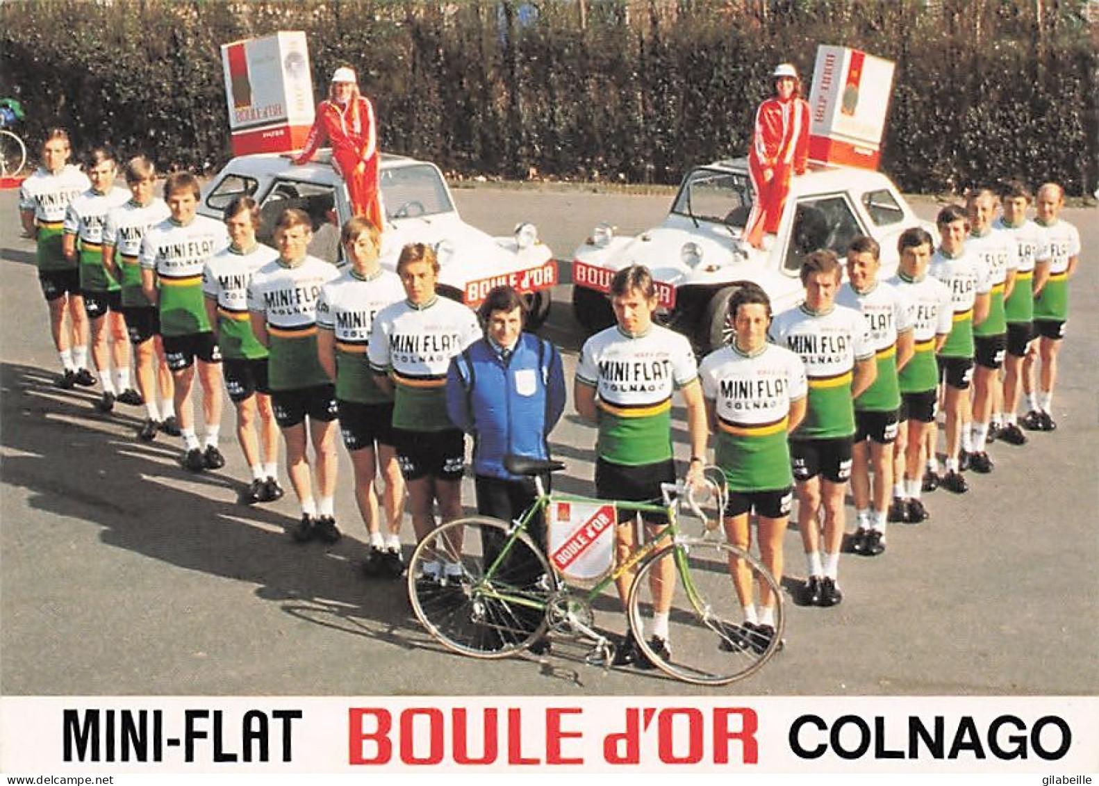 Velo - Cyclisme - Equipe   Cycliste Belge  - Team Boule D'Or  - 1978- - Radsport