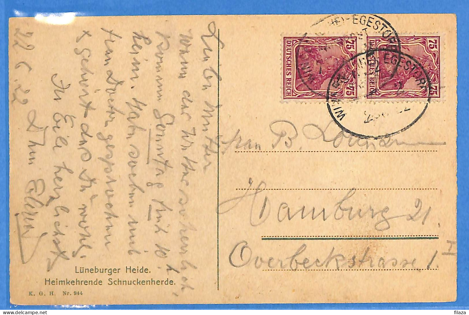 Allemagne Reich 1922 - Carte Postale De Wien Bahnpost - G33357 - Covers & Documents