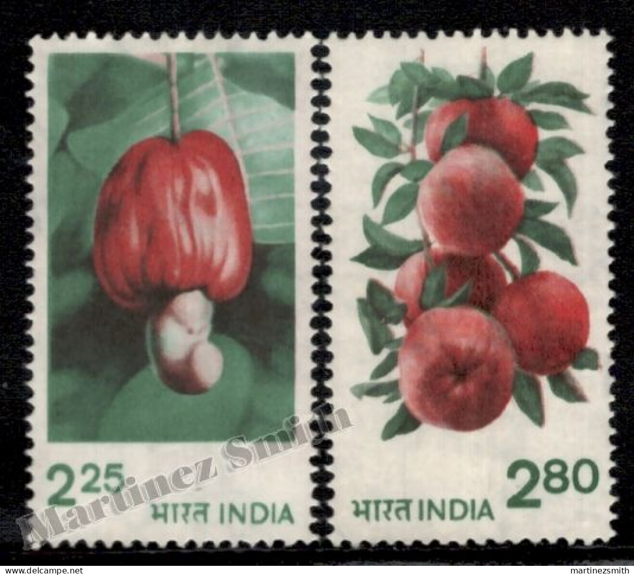 Inde/ India 1981 Yvert 663-64, Definitives, Fruits - Only Shown Values - MNH - Unused Stamps