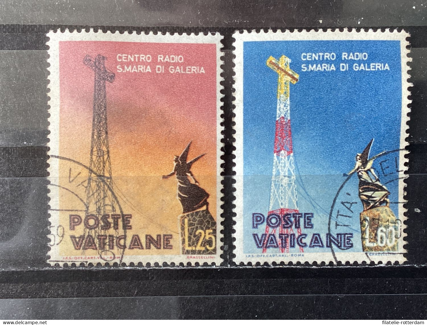 Vatican City / Vaticaanstad - Complete Set Radio Vatican 1959 - Used Stamps