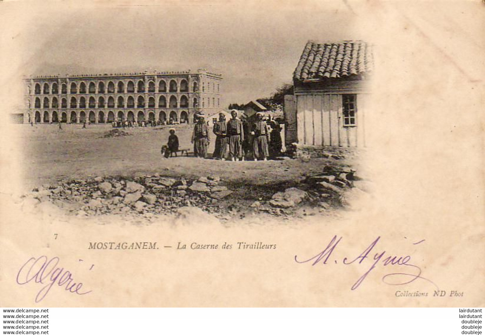 ALGÉRIE MOSTAGANEM  La Caserne Des Tirailleurs - Mostaganem