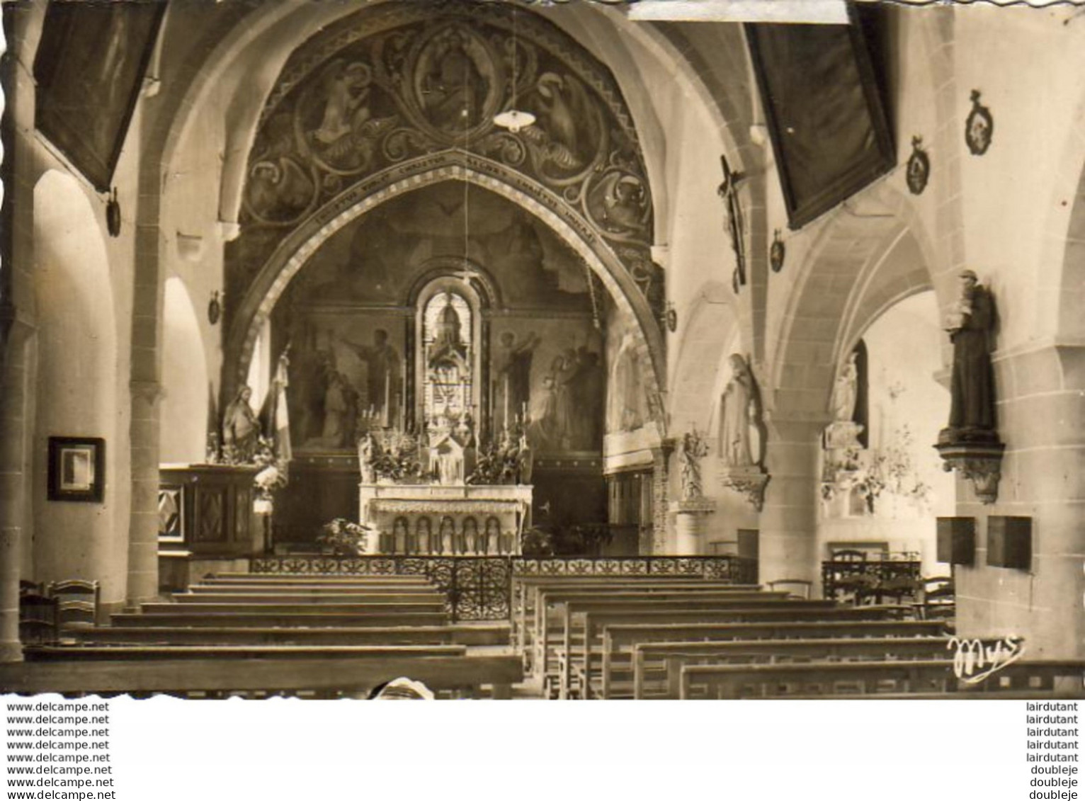 D32  BARBOTAN-les-THERMES  Intérieur De L'Eglise  ..... ( Ref H267 ) - Barbotan