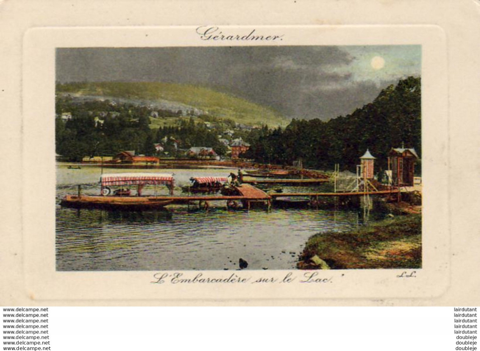 D88  GERARDMER  L' Embarcadère Sur Le Lac  ..... - Gerardmer