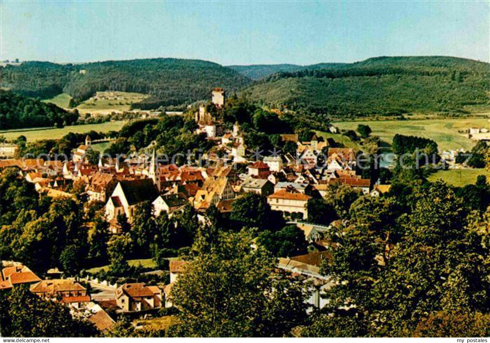 72714465 Pappenheim Mittelfranken Blick Vom Weinberg Pappenheim - Pappenheim