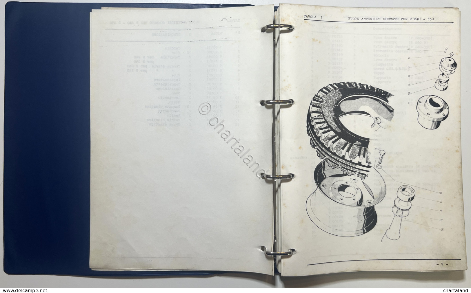 Catalogo Ricambi Trattrici Lamborghini - R 240-R 240 DT / R 350-R 350 DT - 1980 - Other & Unclassified