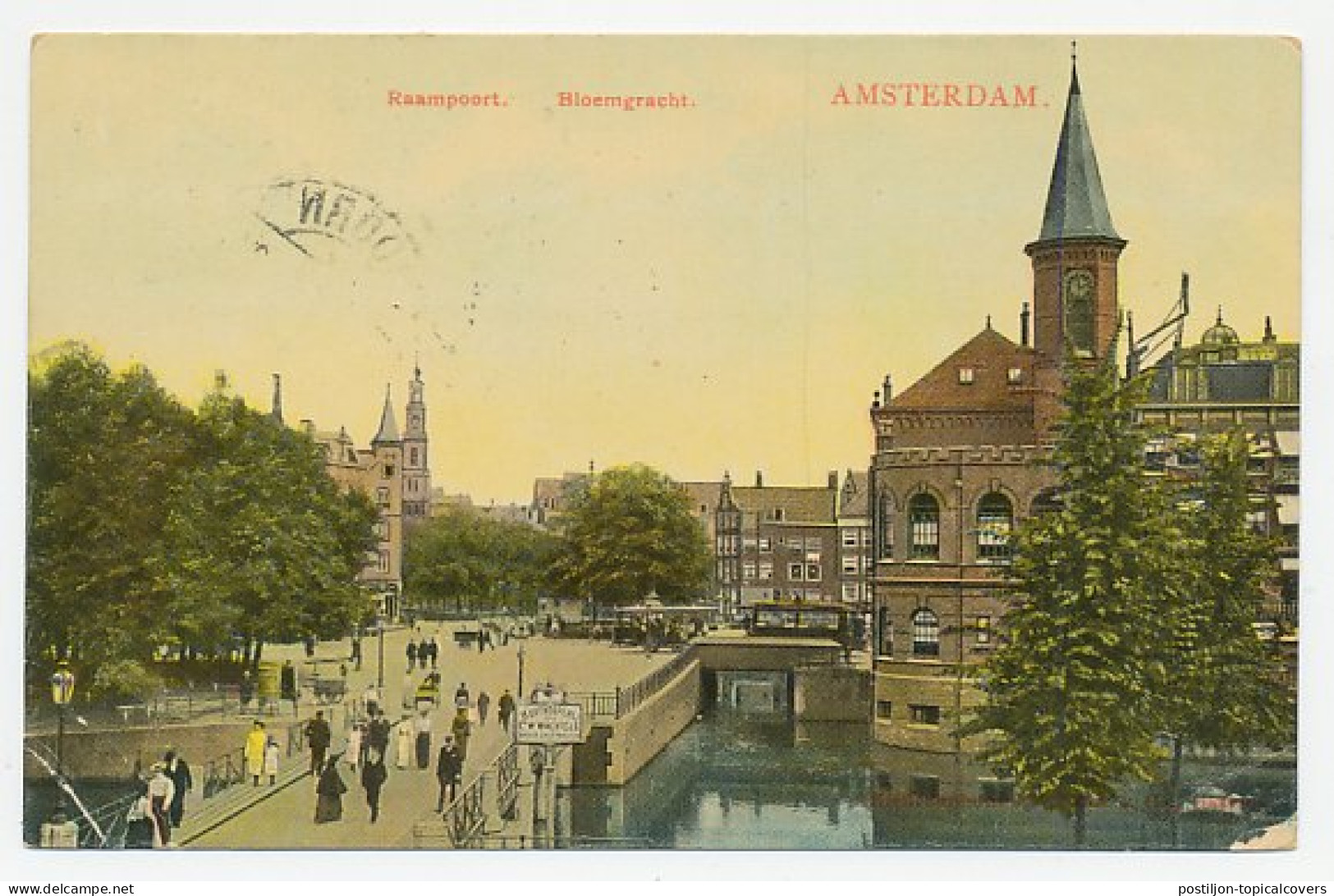 Em. Vurtheim Amsterdam 1908 - Gearceerd Typenrader K.b. Stempel - Ohne Zuordnung