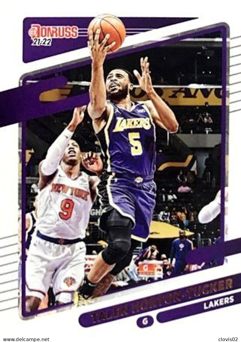 167 Talen Horton-Tucker - Los Angeles Lakers - Carte Panini NBA Donruss 2021-2022 - Andere & Zonder Classificatie