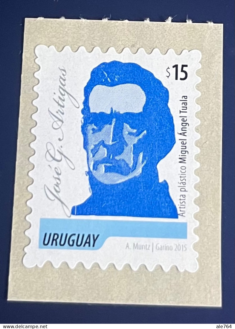 Uruguay 2015 Gral. Artigas $ 15, Self Adhesive, Sc 2511, MNH. - Uruguay