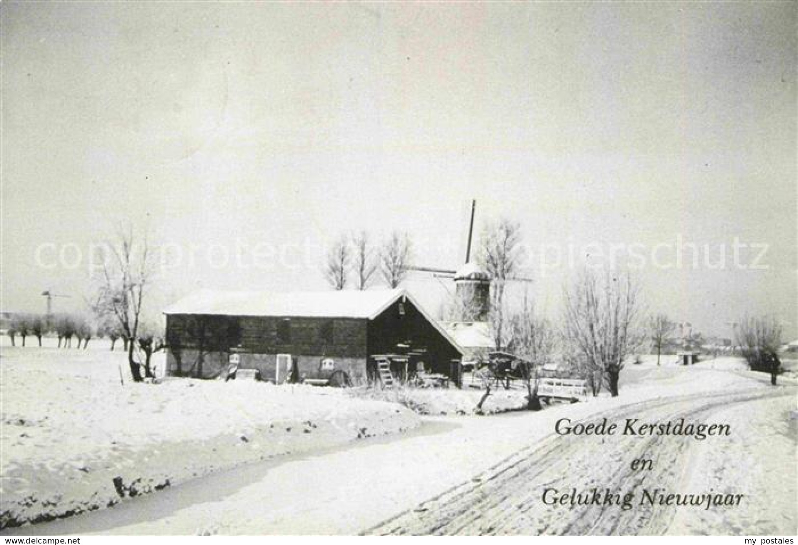 72711873 Kinderdijk Molens Kerstdagen Nieuwjaar Kinderdijk - Sonstige & Ohne Zuordnung