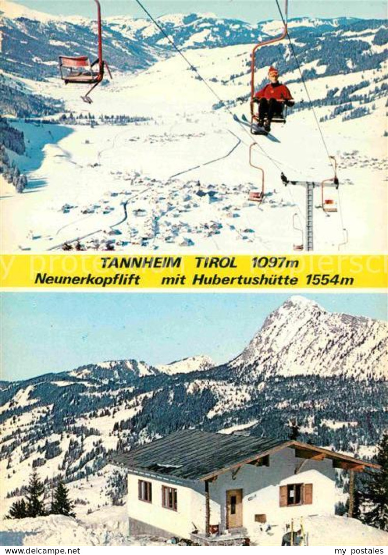 72710941 Tannheim Tirol Neunerkopflift Mit Hubertushuette Tannheim - Other & Unclassified