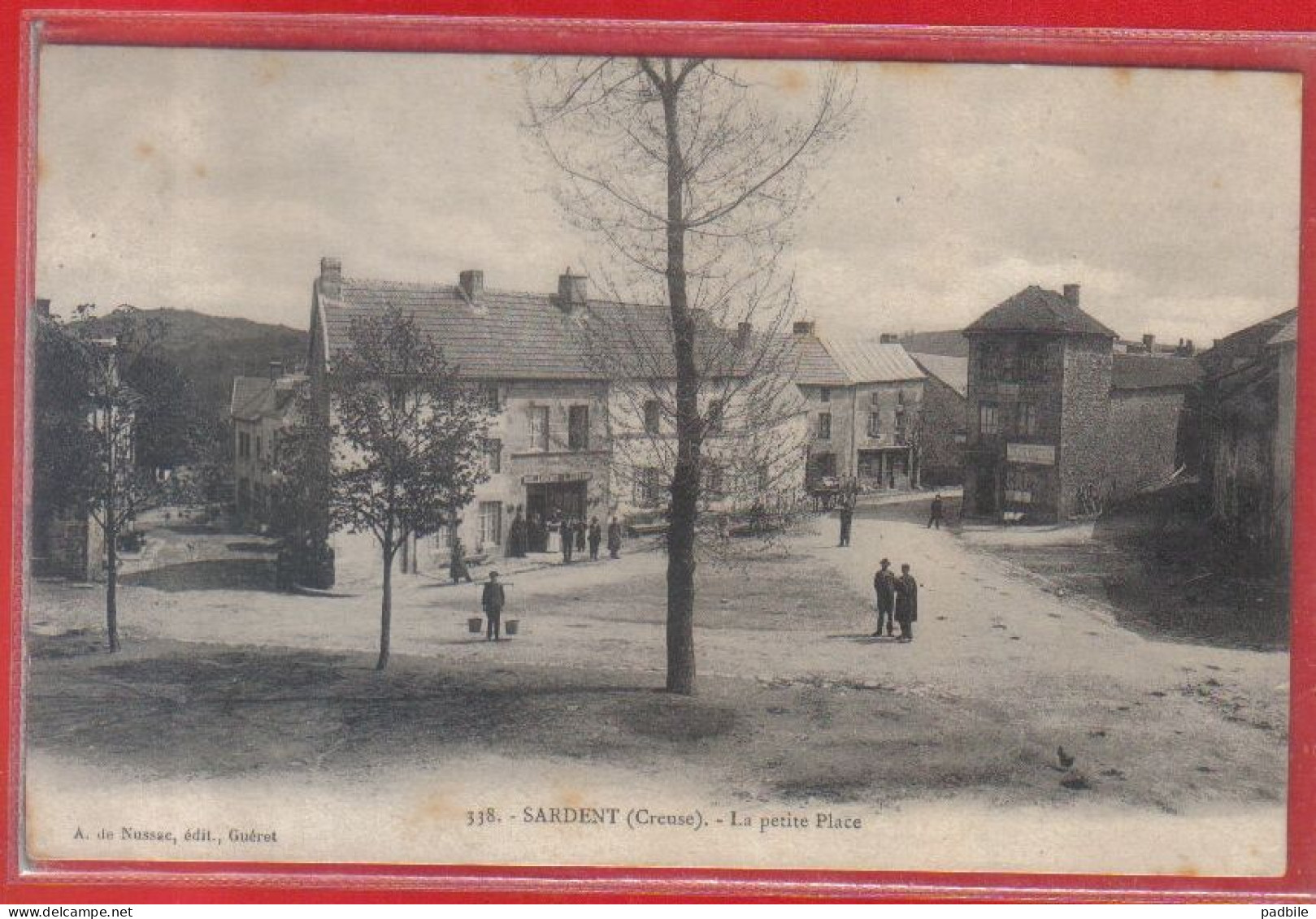 Carte Postale  23. Sardent  La Petite Place   Très Beau Plan - Sonstige & Ohne Zuordnung