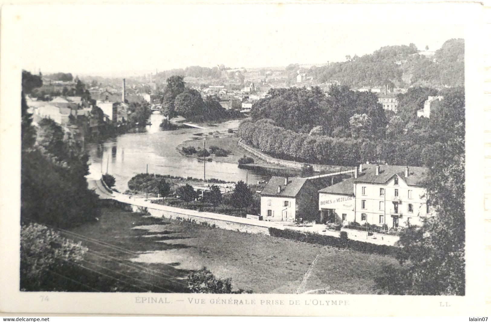 C. P. A. : 88 : EPINAL : Vue Générale Prise De L'Olympe - Epinal