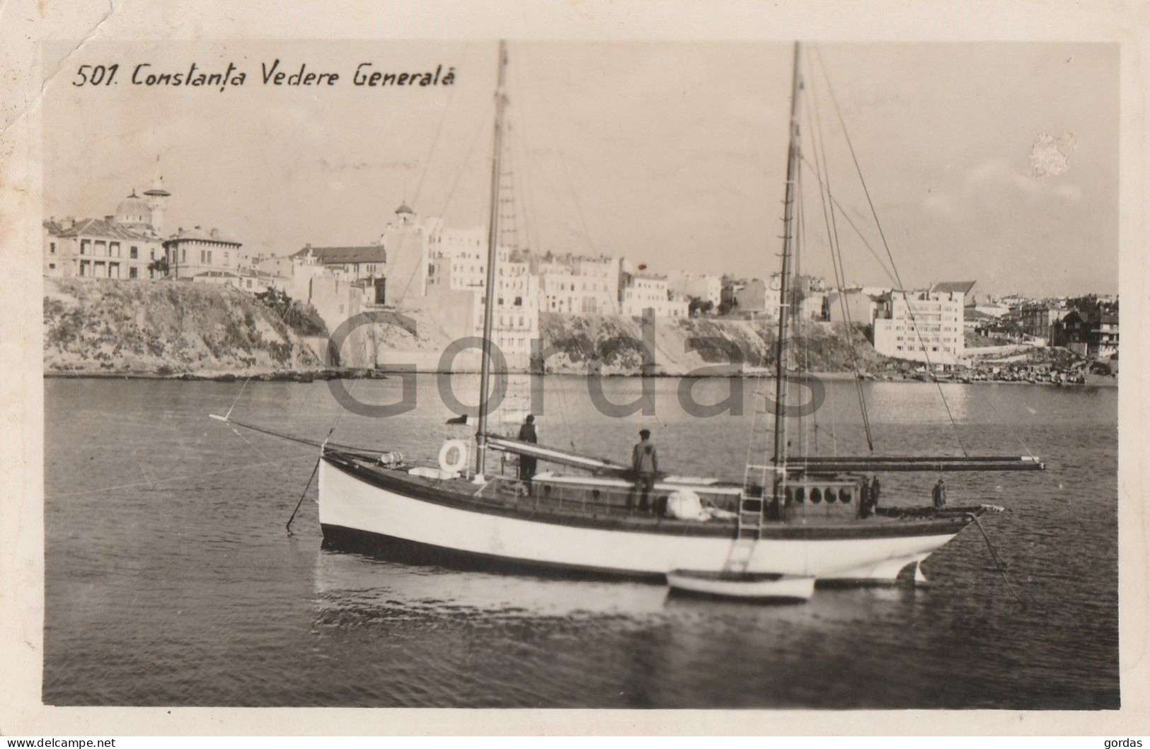 Romania - Constanta - Vedere Generala - Sailing Boat - Yacht - Iacht - Roumanie