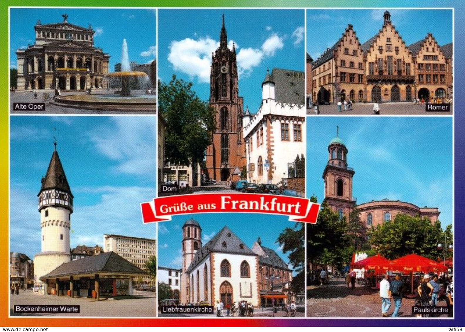 5 AK Germany / Hessen * Sehenswürdigkeiten In Frankfurt A. Main - Siehe Alle 5 Karten * - Frankfurt A. Main