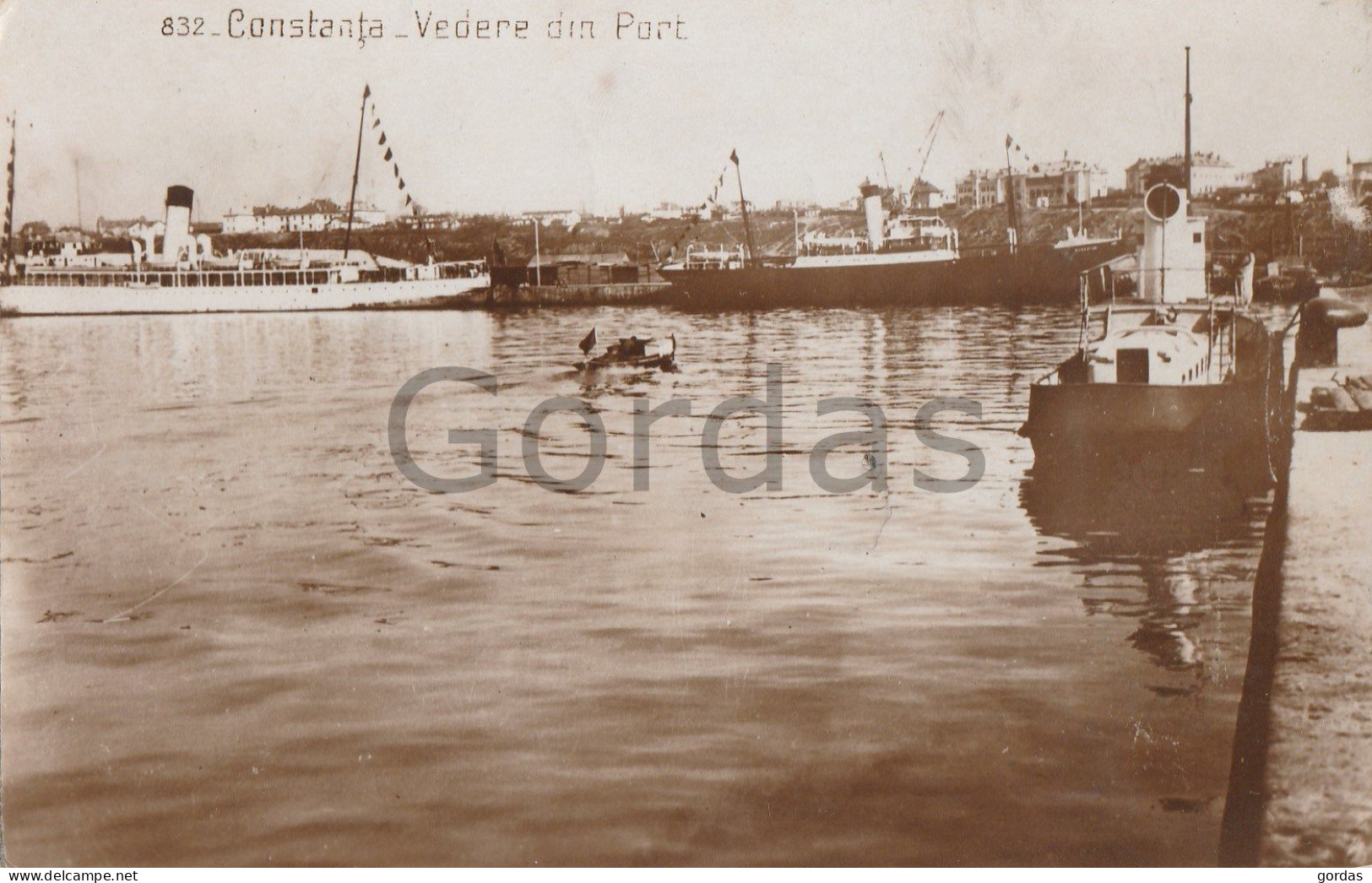 Romania - Constanta - Vedere Din Port - Steamer - Dampfer - Tug Boat - Roumanie