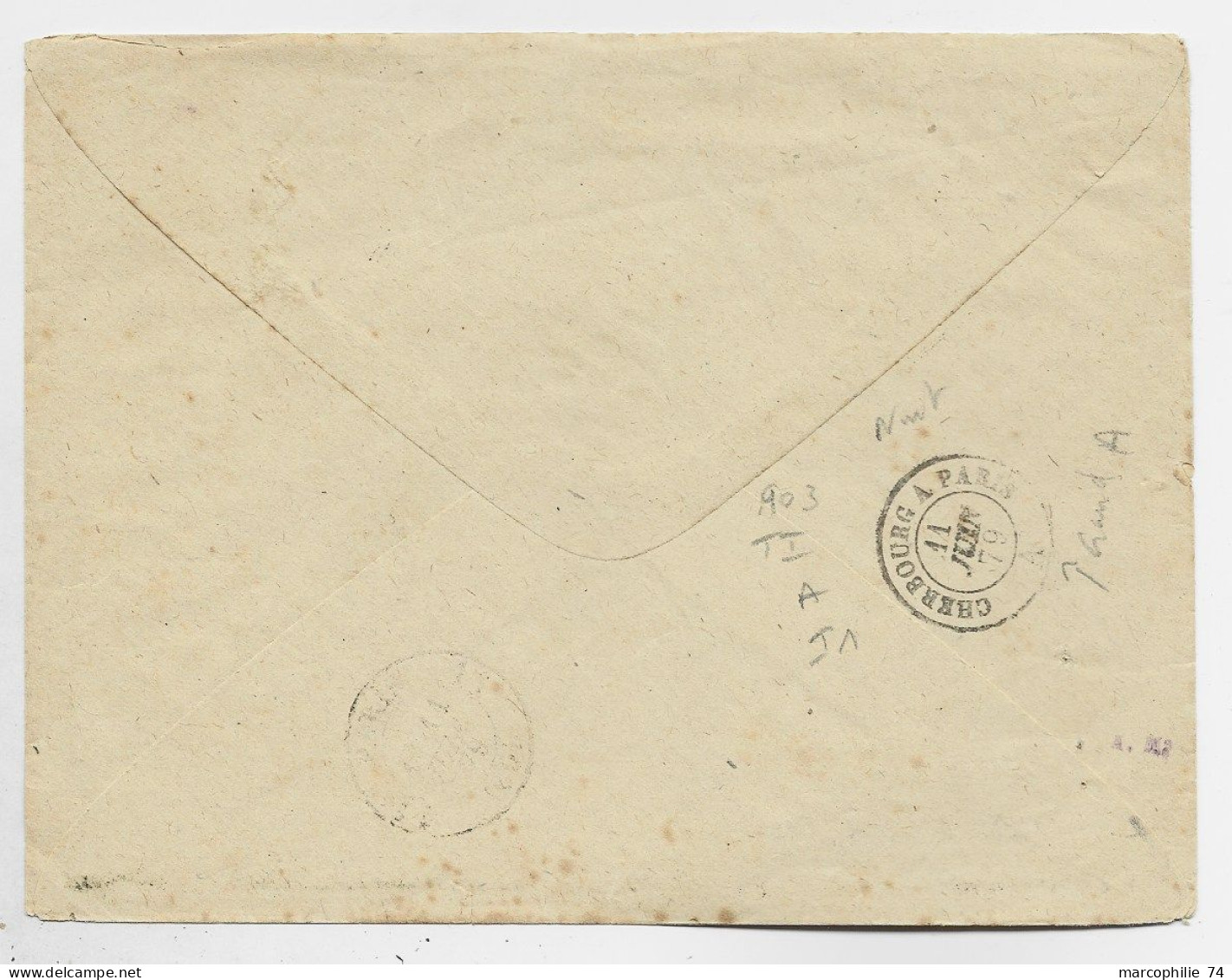 FRANCE SAGE 25C N° 91+15C LETTRE REC TYPE 17 QUILLEBEUF 10 JUIN 1879 (26) - 1877-1920: Semi Modern Period