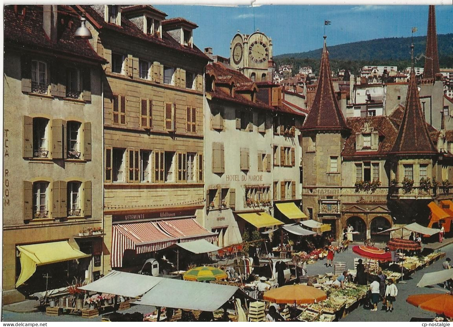 NEUCHATEL PLACE DU MARCHE - Neuchâtel