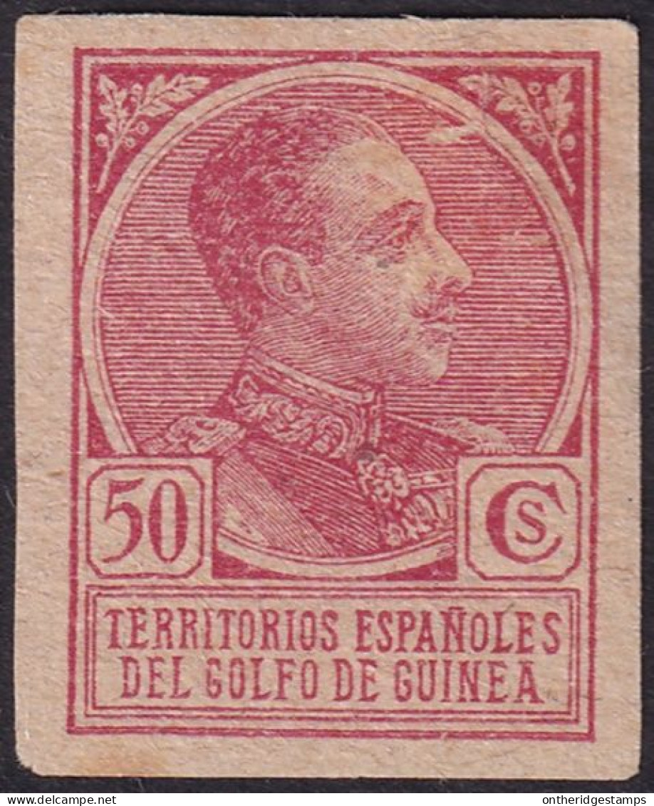 Spanish Guinea 1919 Sc 167 Ed 137s Imperf Variety MNG(*) - Guinée Espagnole