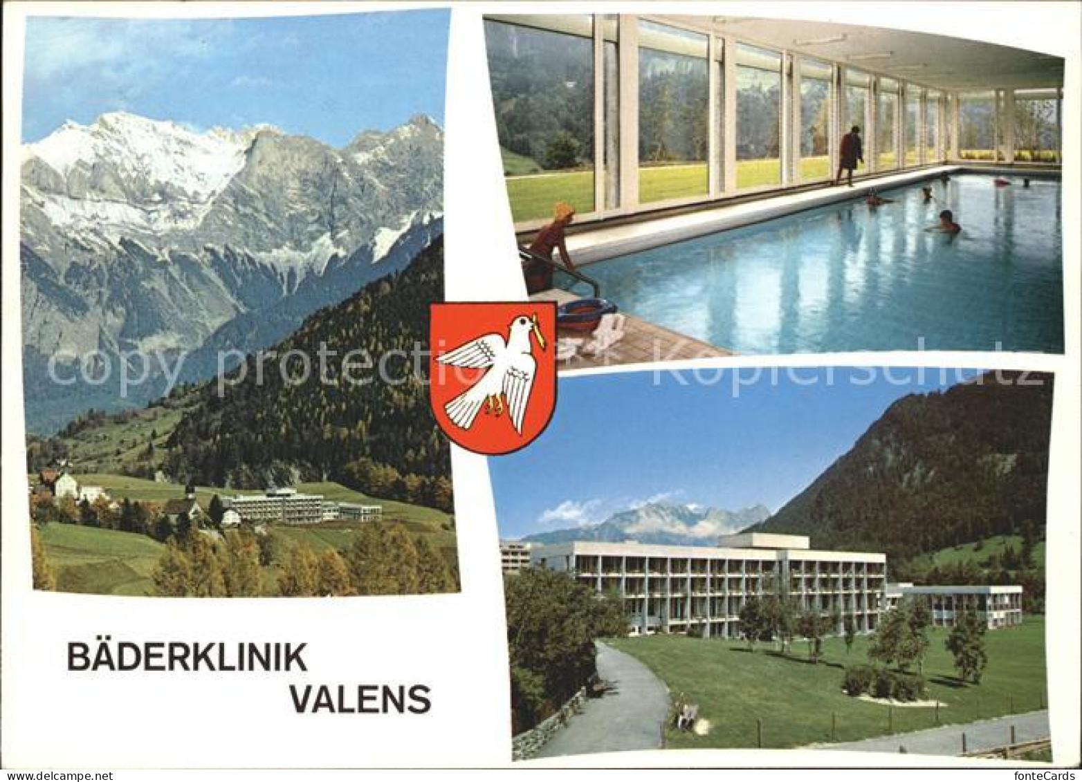 11856516 Valens Baederklinik Hallenbad Panorama Valens - Autres & Non Classés