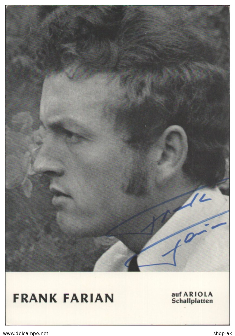 V6237/ Frank Farian  Autogramm  Autogrammkarte 60er Jahre - Autographes