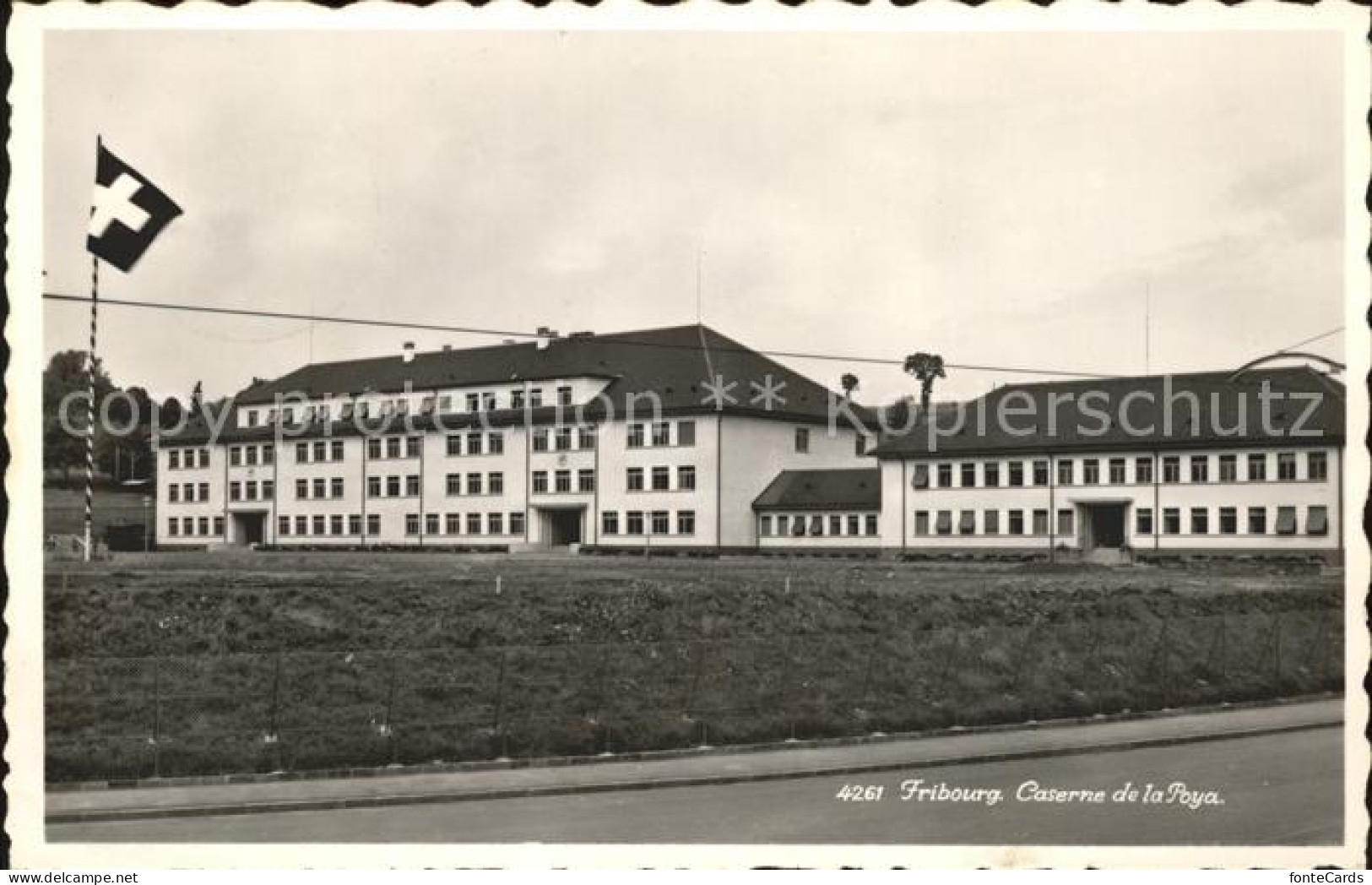 11853546 Fribourg FR Casernes De La Poya Fribourg FR - Autres & Non Classés