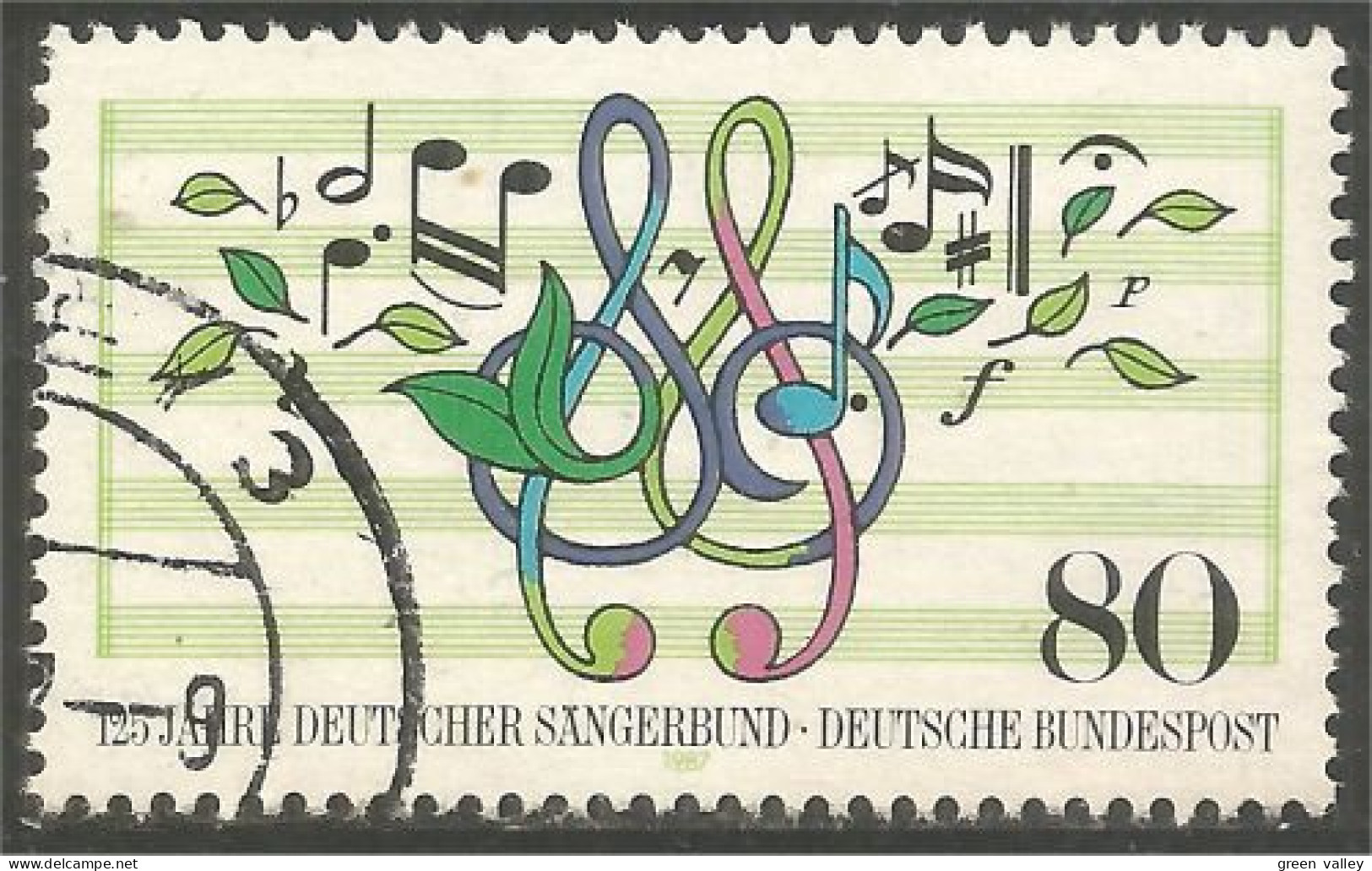 MU-34a Allemagne Music Notes Musique - Muziek