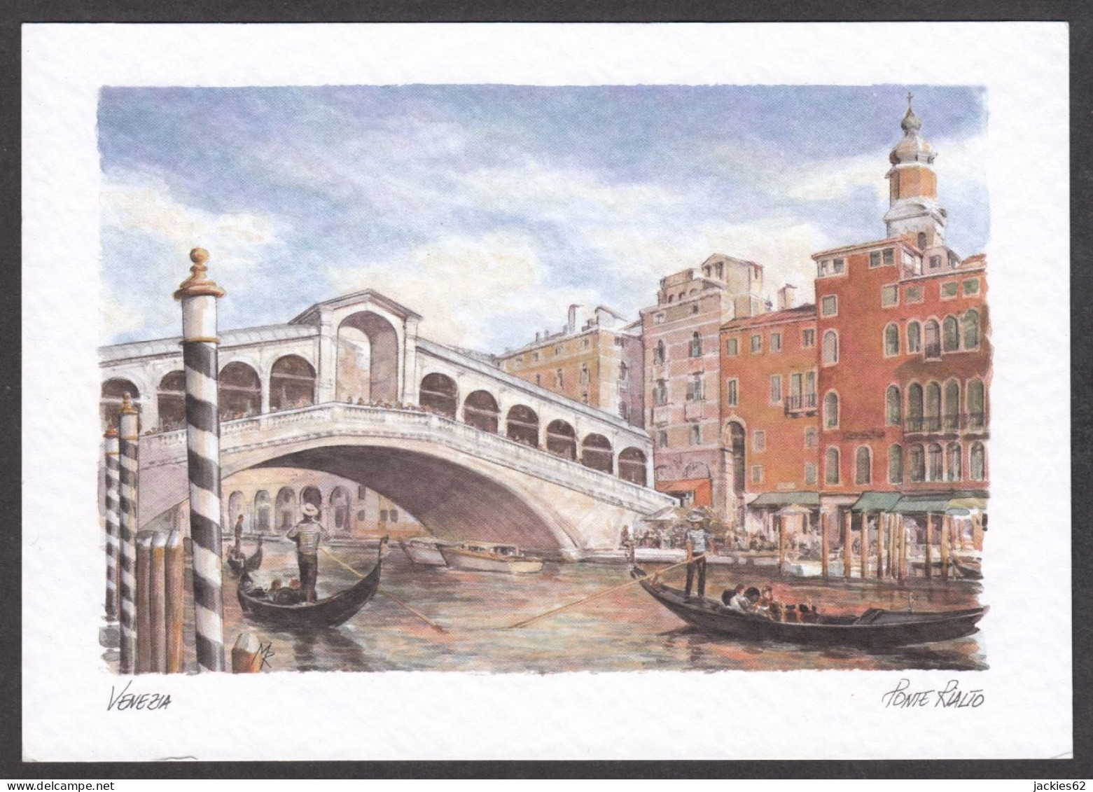 093794GF/ *Venezia, Ponte Rialto*, Ed NuccioArt Roma - Hedendaags (vanaf 1950)