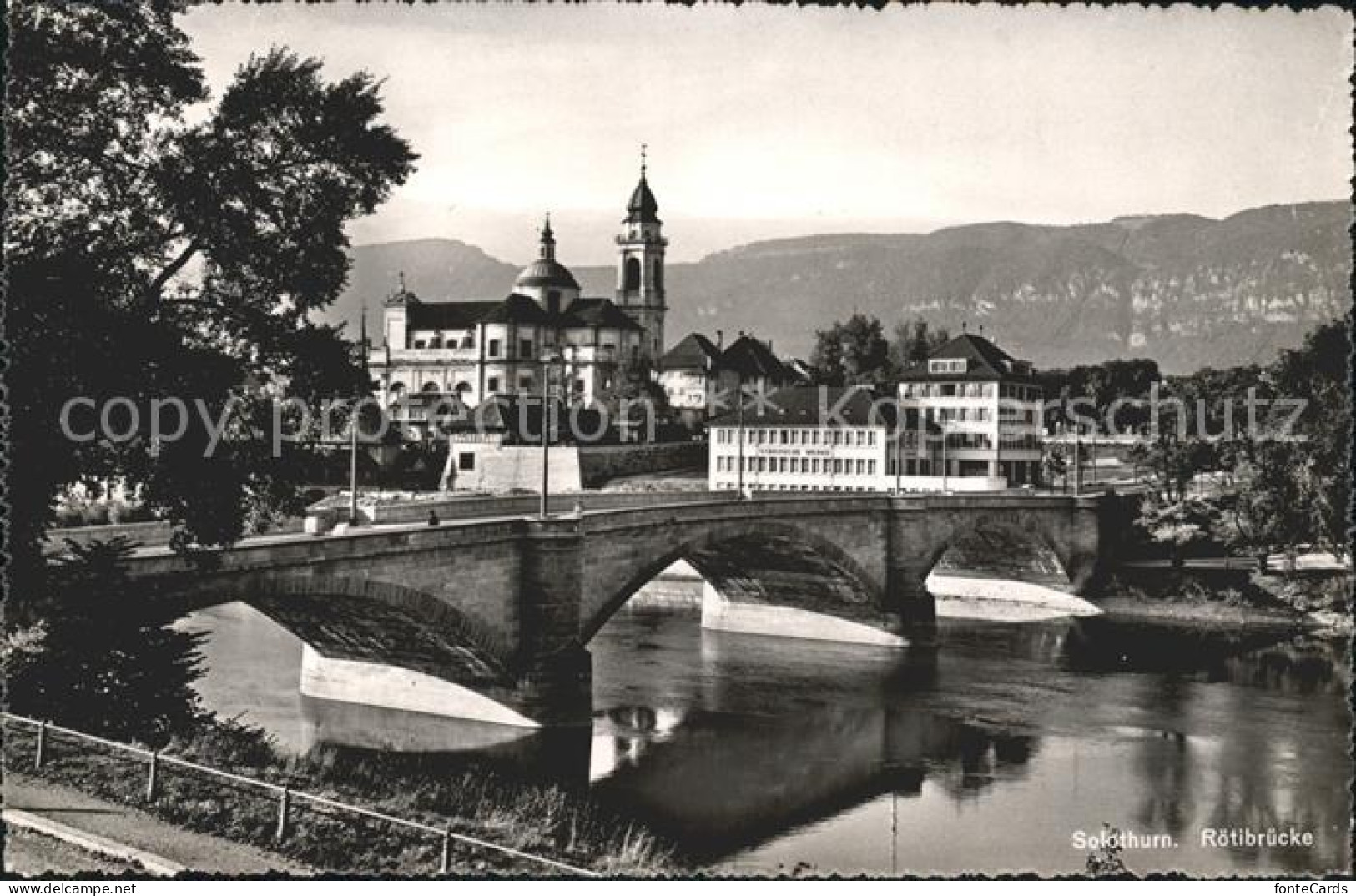 11846646 Solothurn Roetibruecke Kirche Solothurn - Other & Unclassified