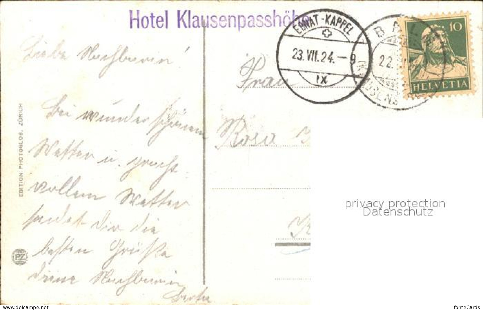 11846536 Uri Schweiz Grosse Windgelle Altdorf UR - Otros & Sin Clasificación