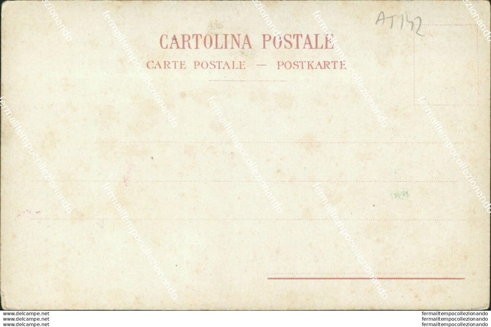 At142 Cartolina Sorrento Monumento A Torquato Tasso Provincia Di Napoli - Napoli (Naples)