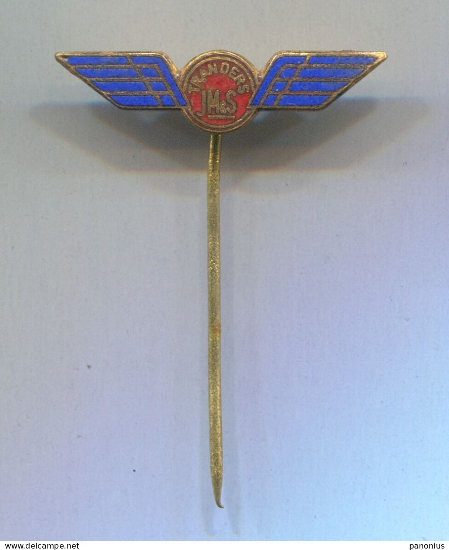 TRANDERS - Vintage Pin Badge Abzeichen, Enamel - Avions