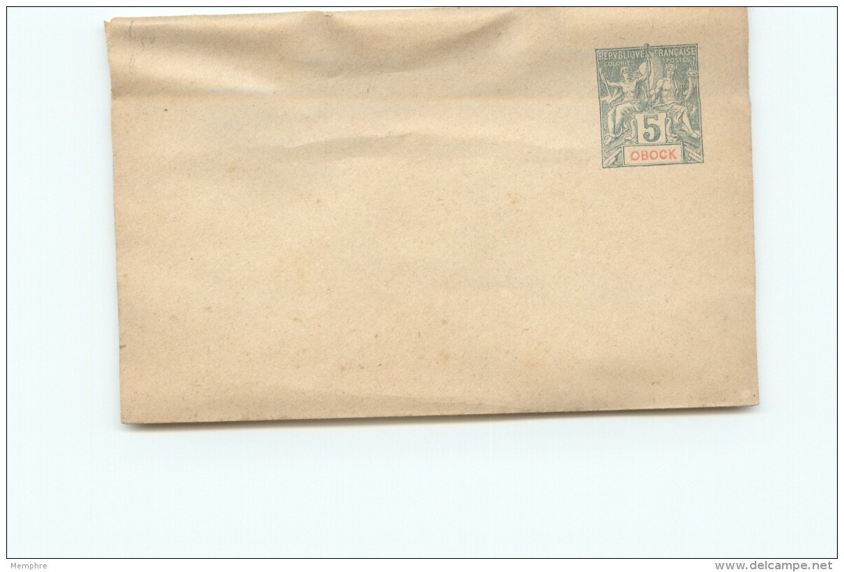 Entier  Enveloppe 5 Cent. Groupe Neuve - Cartas & Documentos