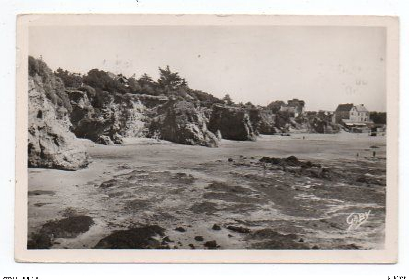 Carte Postale Moderne - 14 Cm X 9 Cm - Circulé - Dép. 44 - SAINT MARC SUR MER - Falaises, Plage - Autres & Non Classés