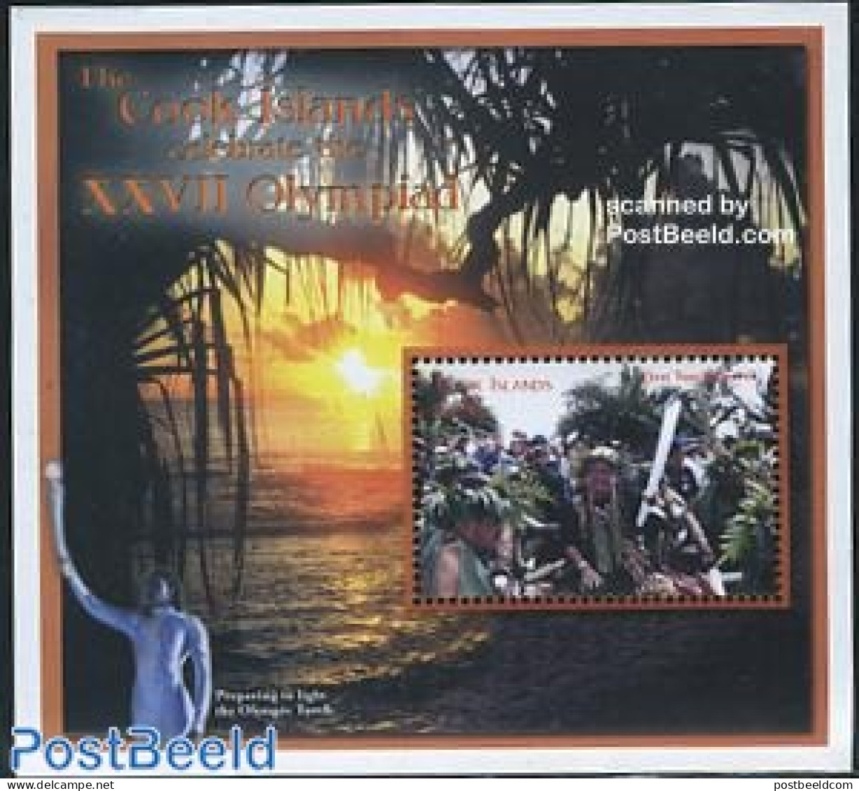 Cook Islands 2000 Olympic Games Sydney S/s, Mint NH, Sport - Olympic Games - Autres & Non Classés