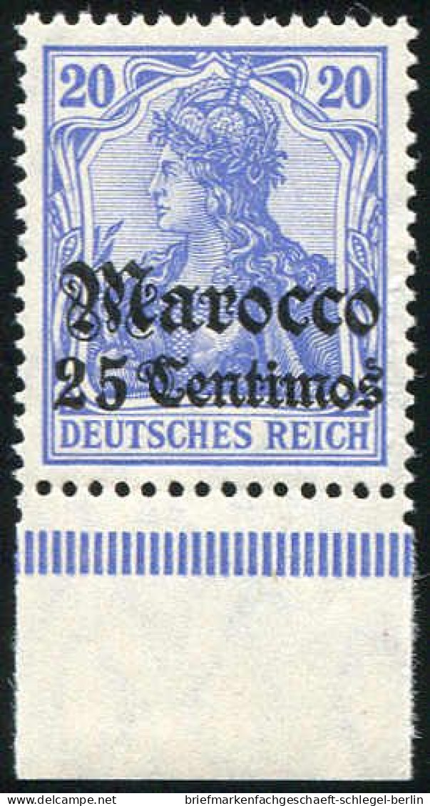 Deutsche Auslandspost Marokko, 1906, 37c, Postfrisch - Turchia (uffici)