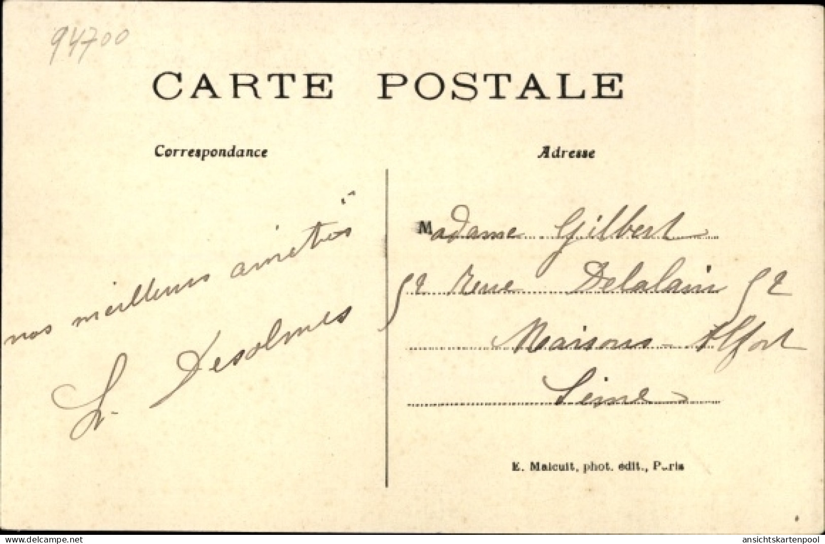 CPA Maisons Alfort Val De Marne, Zeppelin Republique, Eisenbahn, Bahnhof, Gleisseite - Altri & Non Classificati